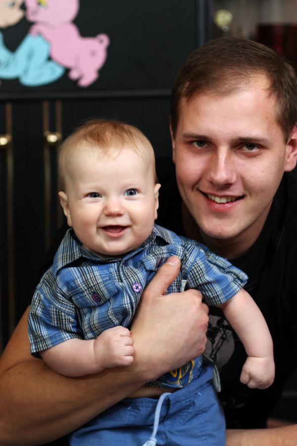 Ich und Sebastian Februar 2010